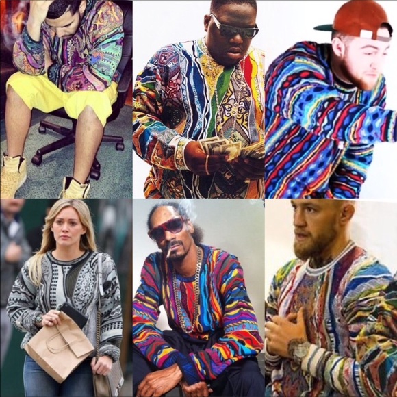 COMING SOON - Vintage COOGI Fish Cotton Sweater - Picture 3 of 3